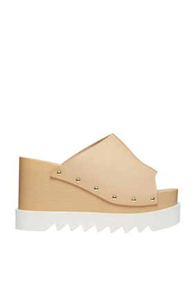 Elyse 80 Studded Slide Wedge Sandals